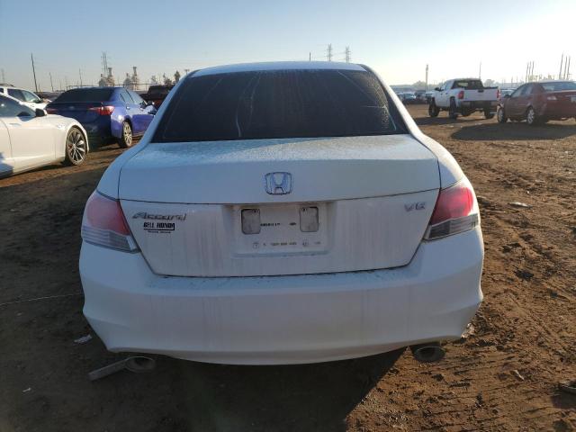 1HGCP36789A047591 - 2009 HONDA ACCORD EX WHITE photo 6