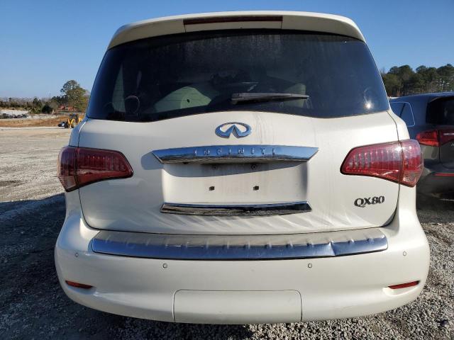 JN8AZ2NE7G9124805 - 2016 INFINITI QX80 WHITE photo 6