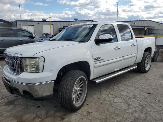 3GTP2VE72CG112889 - 2012 GMC SIERRA K1500 SLE WHITE photo 1