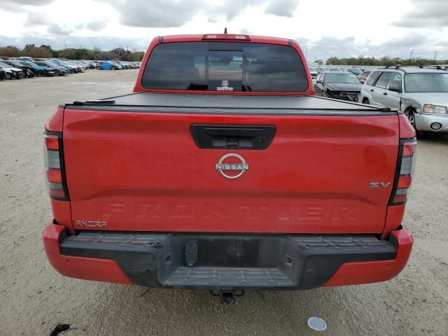 1N6ED1EJ0PN625008 - 2023 NISSAN FRONTIER S RED photo 6