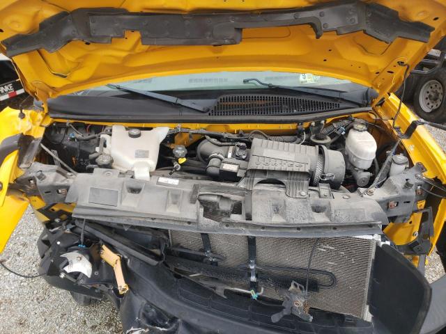 1GB3GRBG3K1141329 - 2019 CHEVROLET EXPRESS G3 YELLOW photo 11