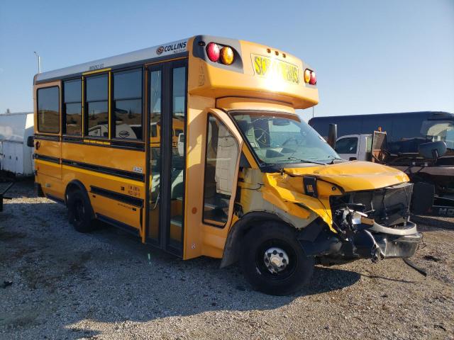 1GB3GRBG3K1141329 - 2019 CHEVROLET EXPRESS G3 YELLOW photo 4