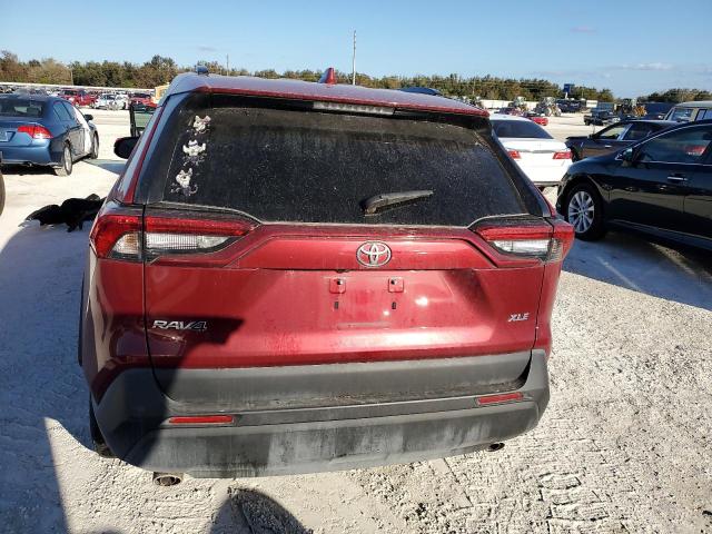 2T3W1RFV3MW175651 - 2021 TOYOTA RAV4 XLE BURGUNDY photo 6