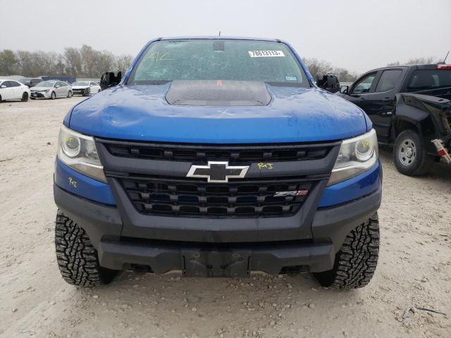 1GCGTEEN3J1177760 - 2018 CHEVROLET COLORADO ZR2 BLUE photo 5