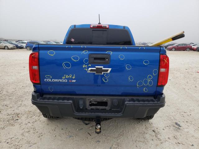 1GCGTEEN3J1177760 - 2018 CHEVROLET COLORADO ZR2 BLUE photo 6