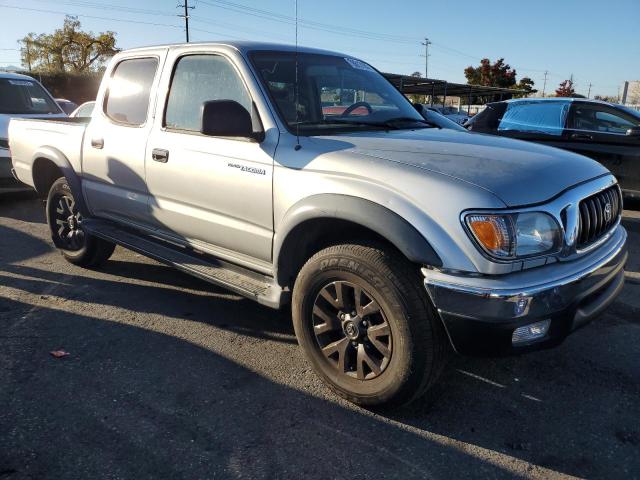5TEGN92N93Z149704 - 2003 TOYOTA TACOMA DOUBLE CAB PRERUNNER GRAY photo 4