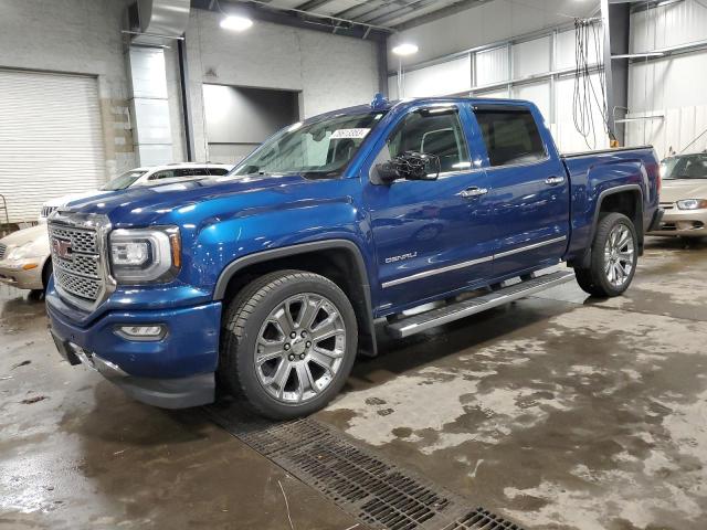 3GTU2PEC4GG108571 - 2016 GMC SIERRA K1500 DENALI BLUE photo 1