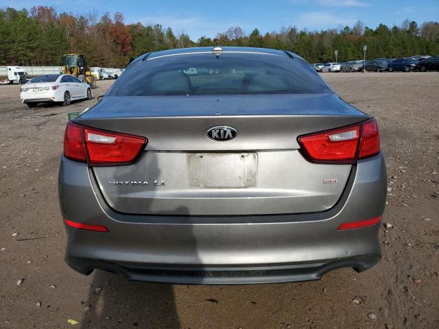 5XXGM4A73EG318528 - 2014 KIA OPTIMA LX GRAY photo 6