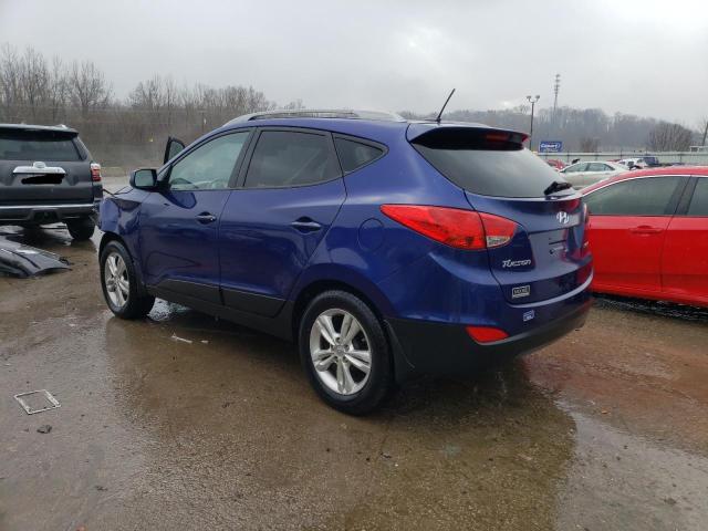 KM8JU3AC4BU257365 - 2011 HYUNDAI TUCSON GLS BLUE photo 2