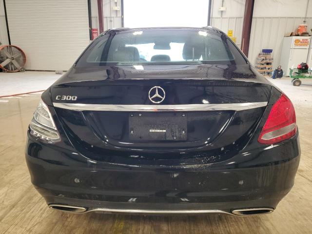 55SWF4JB1JU248050 - 2018 MERCEDES-BENZ C 300 BLACK photo 6