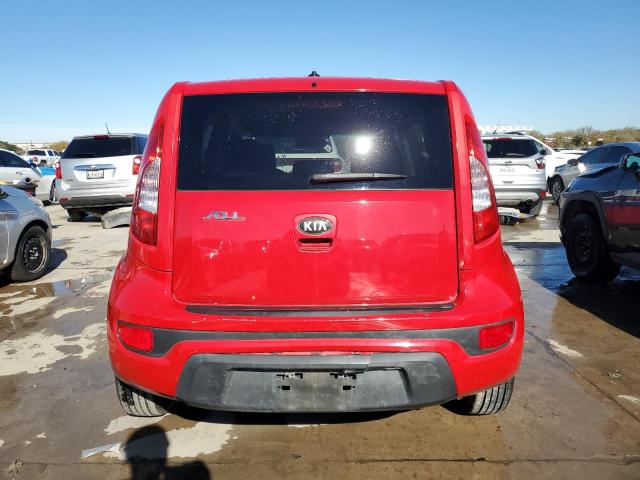 KNDJT2A56D7588422 - 2013 KIA SOUL RED photo 6