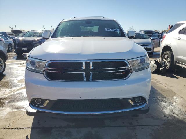 1C4RDJDG5EC507748 - 2014 DODGE DURANGO LIMITED WHITE photo 5