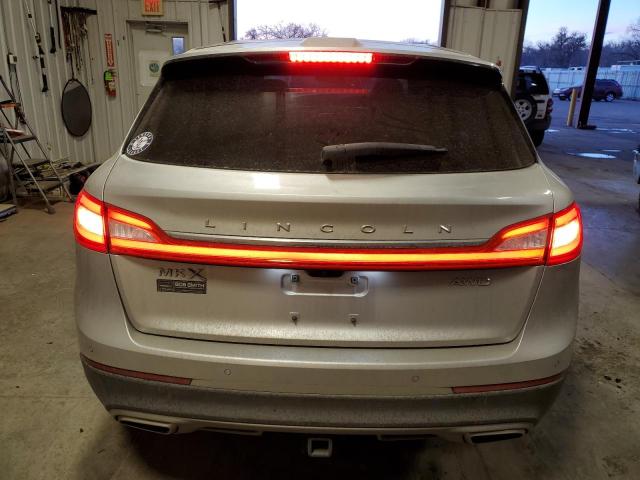 2LMPJ8LR0HBL24709 - 2017 LINCOLN MKX RESERVE SILVER photo 6