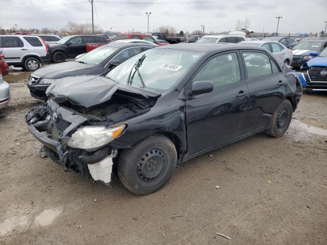 2T1BU40E19C019076 - 2009 TOYOTA COROLLA BASE BLACK photo 1