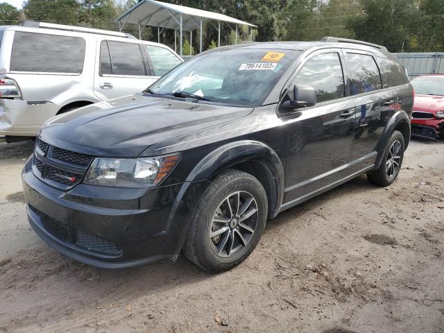 3C4PDCAB6JT534290 - 2018 DODGE JOURNEY SE BLACK photo 1