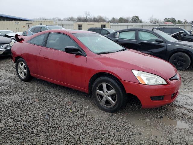 1HGCM72544A002418 - 2004 HONDA ACCORD EX RED photo 4