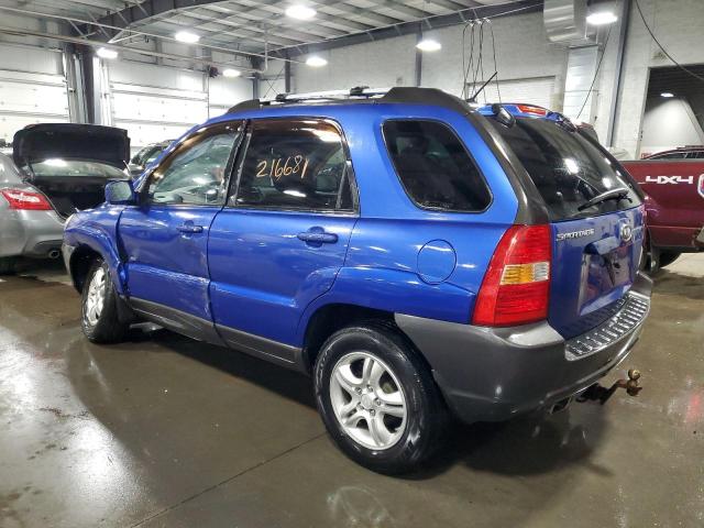 KNDJE723267252001 - 2006 KIA NEW SPORTA BLUE photo 2