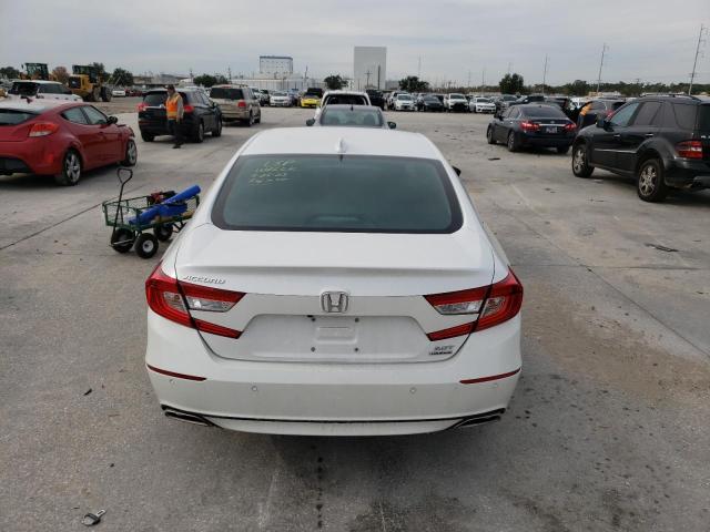 1HGCV2F97NA012620 - 2022 HONDA ACCORD TOURING WHITE photo 6