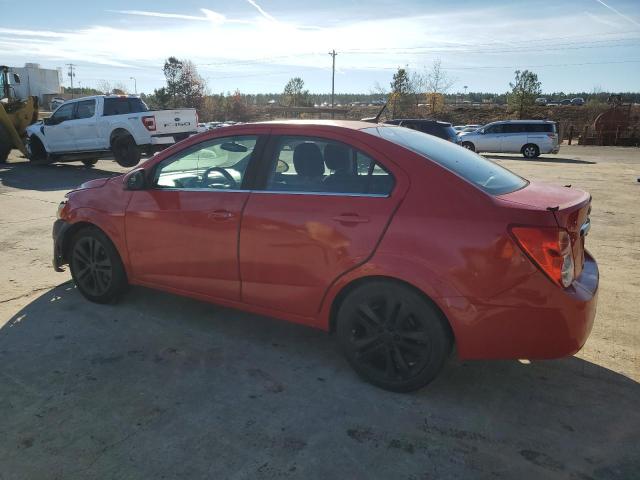 1G1JC5SH6D4192849 - 2013 CHEVROLET SONIC LT RED photo 2