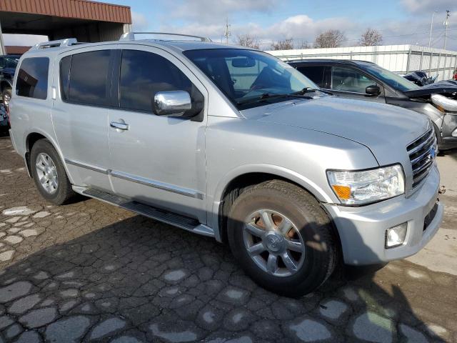 5N3AA08C36N812438 - 2006 INFINITI QX56 SILVER photo 4