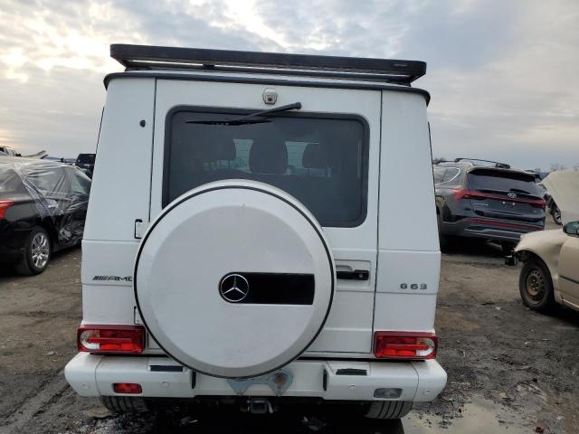 WDCYC7DH1JX287418 - 2018 MERCEDES-BENZ G 63 AMG WHITE photo 6