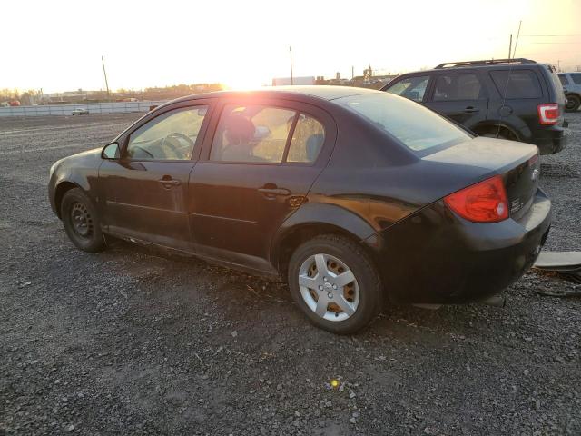 1G1AL55F087111360 - 2008 CHEVROLET COBALT LT BLACK photo 2