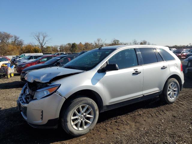 2FMDK3GC9EBB36058 - 2014 FORD EDGE SE SILVER photo 1