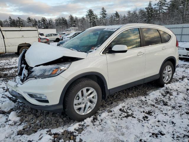 5J6RM4H7XFL108003 - 2015 HONDA CR-V EXL WHITE photo 1