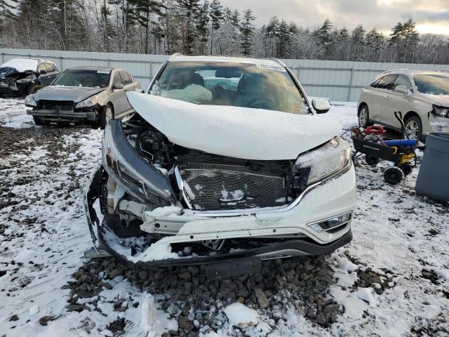 5J6RM4H7XFL108003 - 2015 HONDA CR-V EXL WHITE photo 5