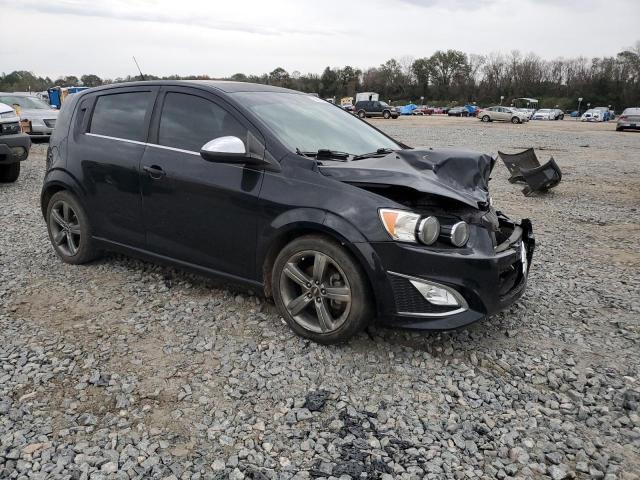 1G1JG6SB7E4230712 - 2014 CHEVROLET SONIC RS BLACK photo 4