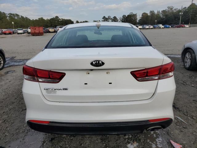 KNAGT4L37G5077364 - 2016 KIA OPTIMA LX WHITE photo 6