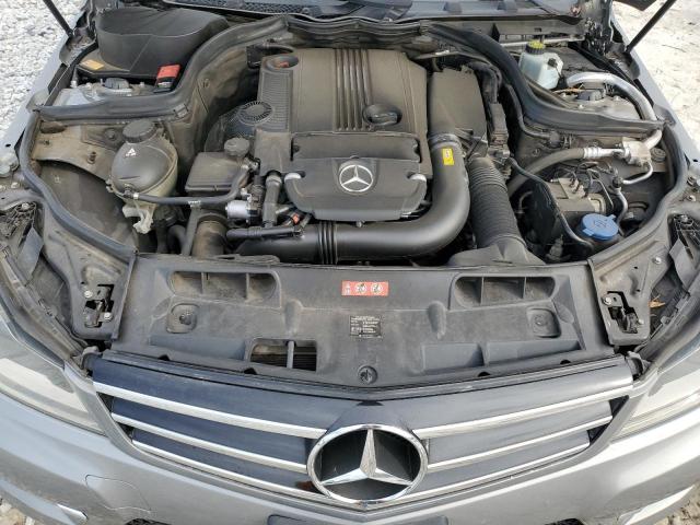 WDDGF4HB1EA942740 - 2014 MERCEDES-BENZ C 250 GRAY photo 11