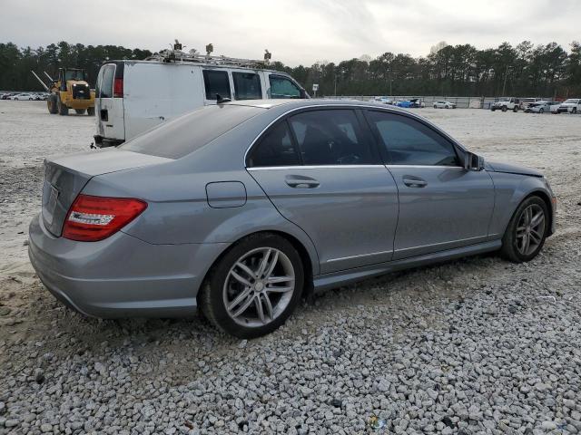 WDDGF4HB1EA942740 - 2014 MERCEDES-BENZ C 250 GRAY photo 3