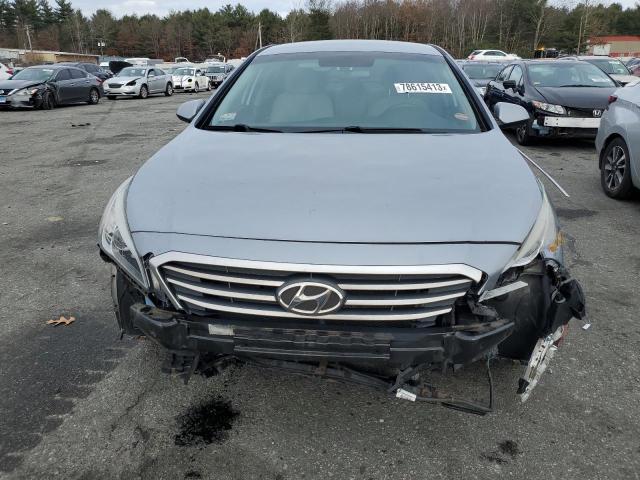 5NPE24AF6FH009999 - 2015 HYUNDAI SONATA SE SILVER photo 5