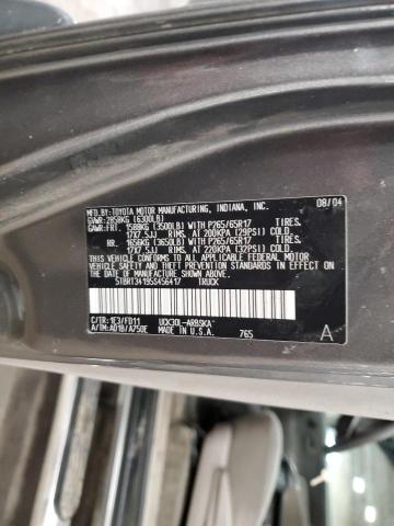 5TBRT34195S456417 - 2005 TOYOTA TUNDRA ACCESS CAB SR5 SILVER photo 12