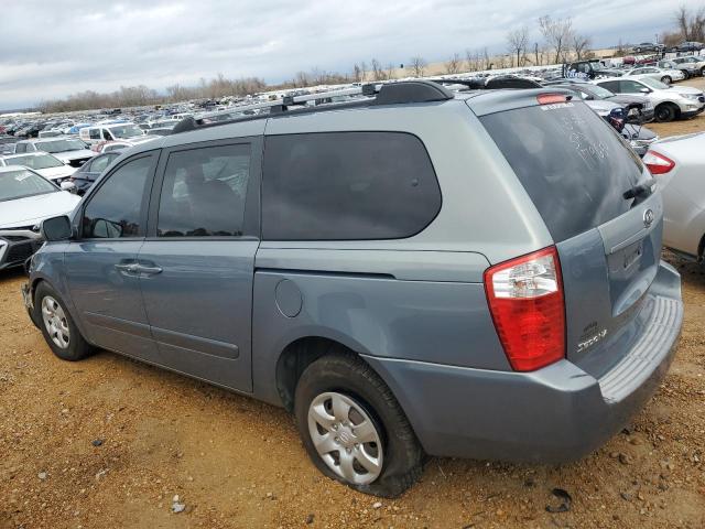 KNDMB233486244286 - 2008 KIA SEDONA EX BLUE photo 2