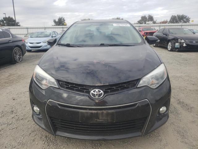 2T1BURHEXGC621375 - 2016 TOYOTA COROLLA L BLACK photo 5