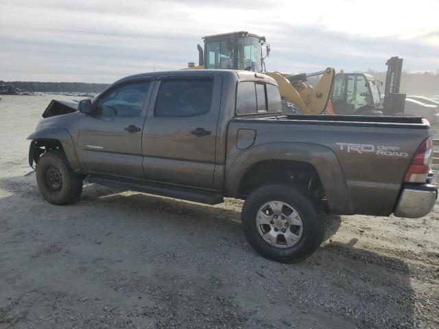 5TFLU4EN7EX108174 - 2014 TOYOTA TACOMA DOUBLE CAB GRAY photo 2