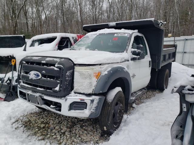 1FDUF4HT8BEA48403 - 2011 FORD F450 SUPER DUTY WHITE photo 1