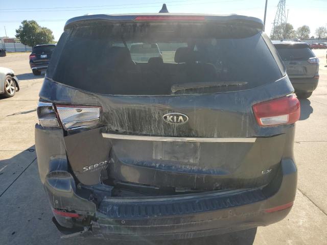 KNDMB5C18G6176119 - 2016 KIA SEDONA LX GRAY photo 6