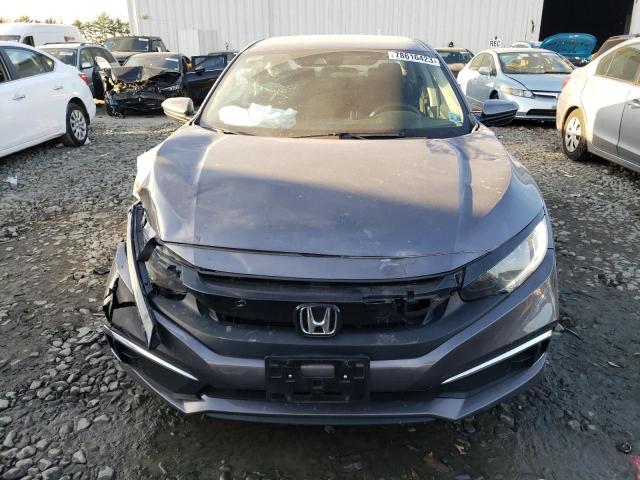 2HGFC2F62LH525331 - 2020 HONDA CIVIC LX GRAY photo 5