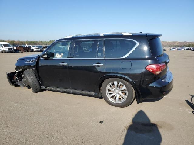 JN8AZ2NE4F9082317 - 2015 INFINITI QX80 BLACK photo 2