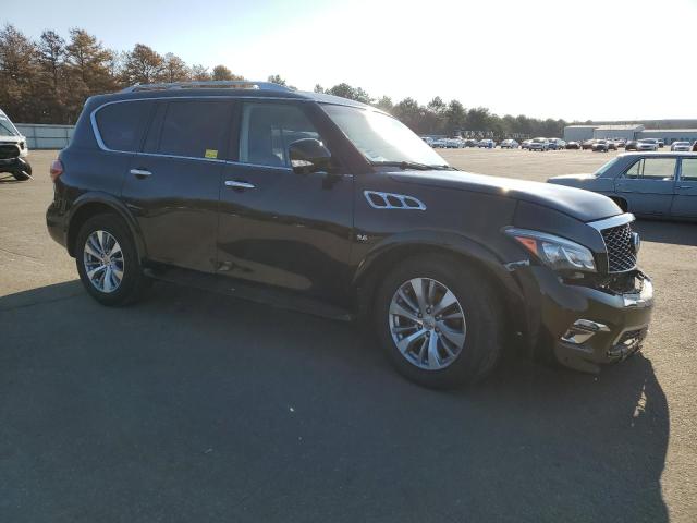 JN8AZ2NE4F9082317 - 2015 INFINITI QX80 BLACK photo 4