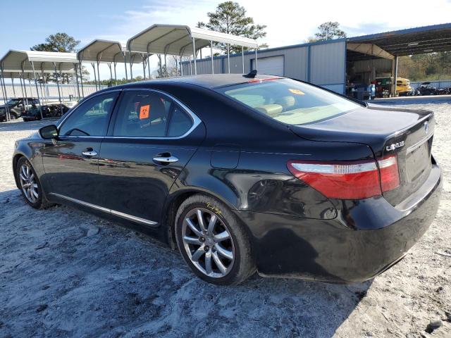 JTHBL46F885057157 - 2008 LEXUS LS 460 BLACK photo 2