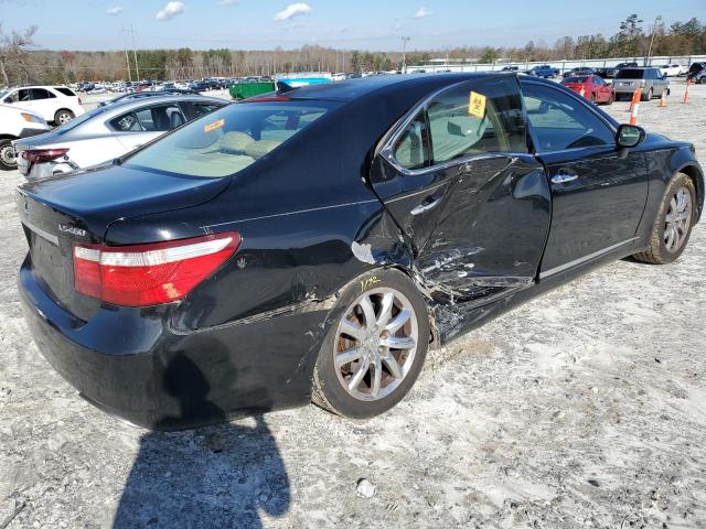 JTHBL46F885057157 - 2008 LEXUS LS 460 BLACK photo 3