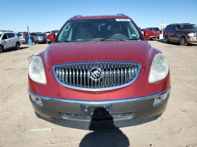 5GAKRDEDXCJ395399 - 2012 BUICK ENCLAVE RED photo 5