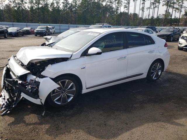 KMHC85LC1KU125539 - 2019 HYUNDAI IONIQ LIMITED WHITE photo 1