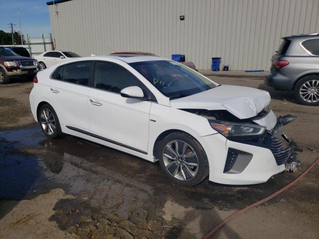 KMHC85LC1KU125539 - 2019 HYUNDAI IONIQ LIMITED WHITE photo 4