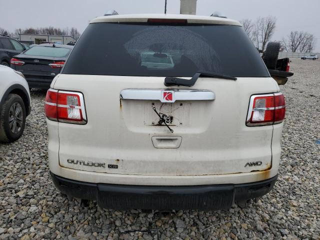5GZEV23D49J105552 - 2009 SATURN OUTLOOK XR WHITE photo 6