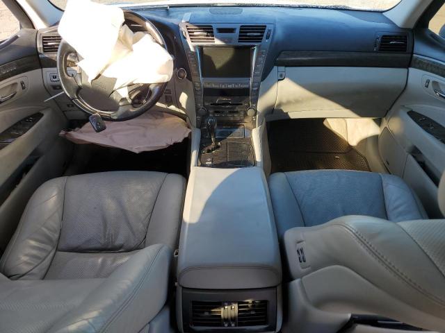 JTHBL46F485064266 - 2008 LEXUS LS 460 WHITE photo 8